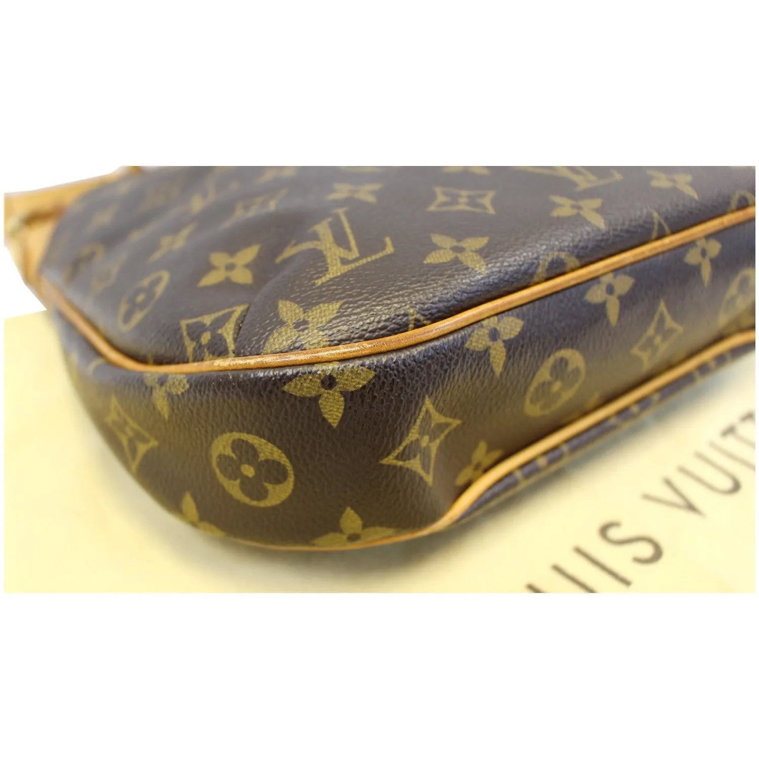 LOUIS VUITTON Odeon PM Monogram Canvas Shoulder Crossbody Bag Brown