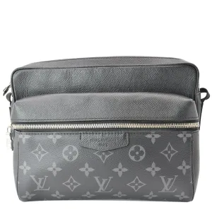 LOUIS VUITTON Outdoor Messenger Eclipse Canvas Crossbody Bag Black - 10% Off