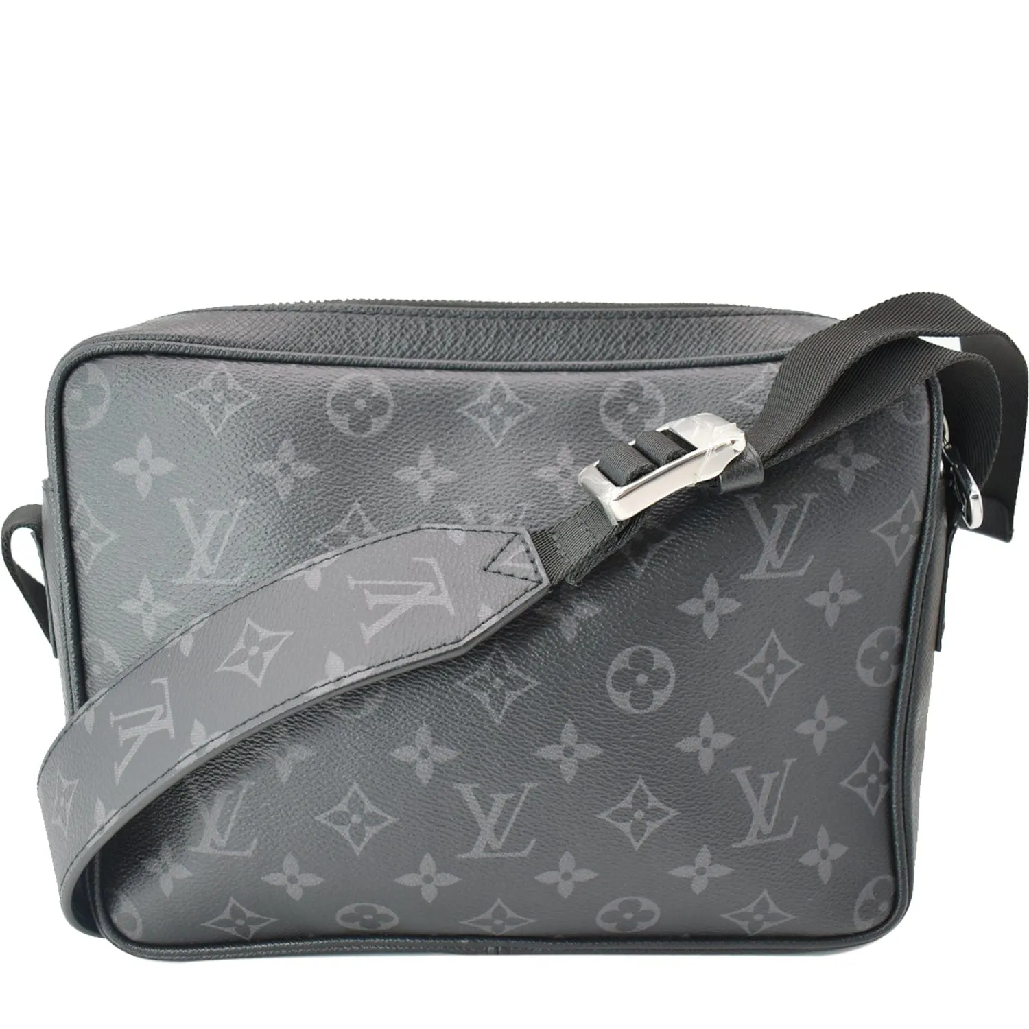 LOUIS VUITTON Outdoor Messenger Eclipse Canvas Crossbody Bag Black - 10% Off