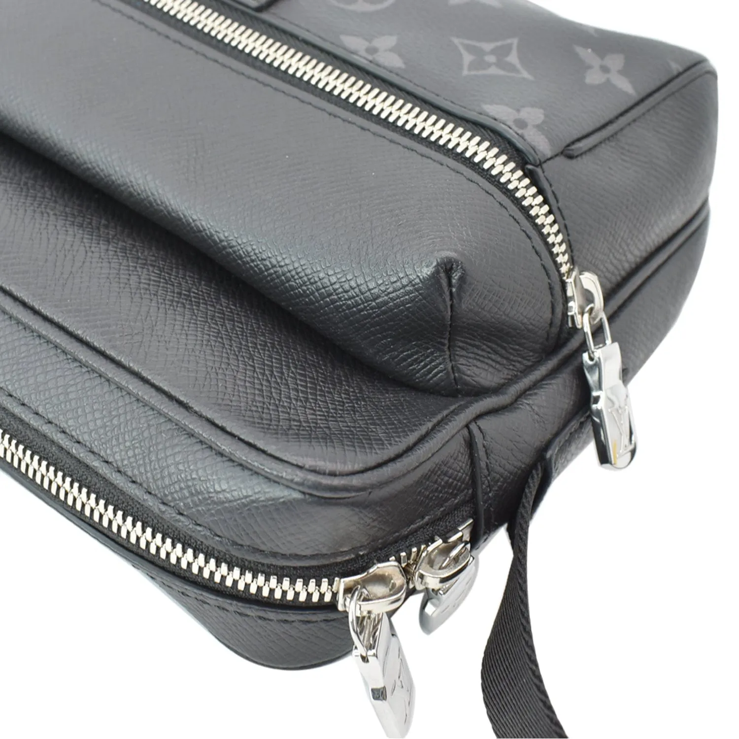 LOUIS VUITTON Outdoor Messenger Eclipse Canvas Crossbody Bag Black - 10% Off