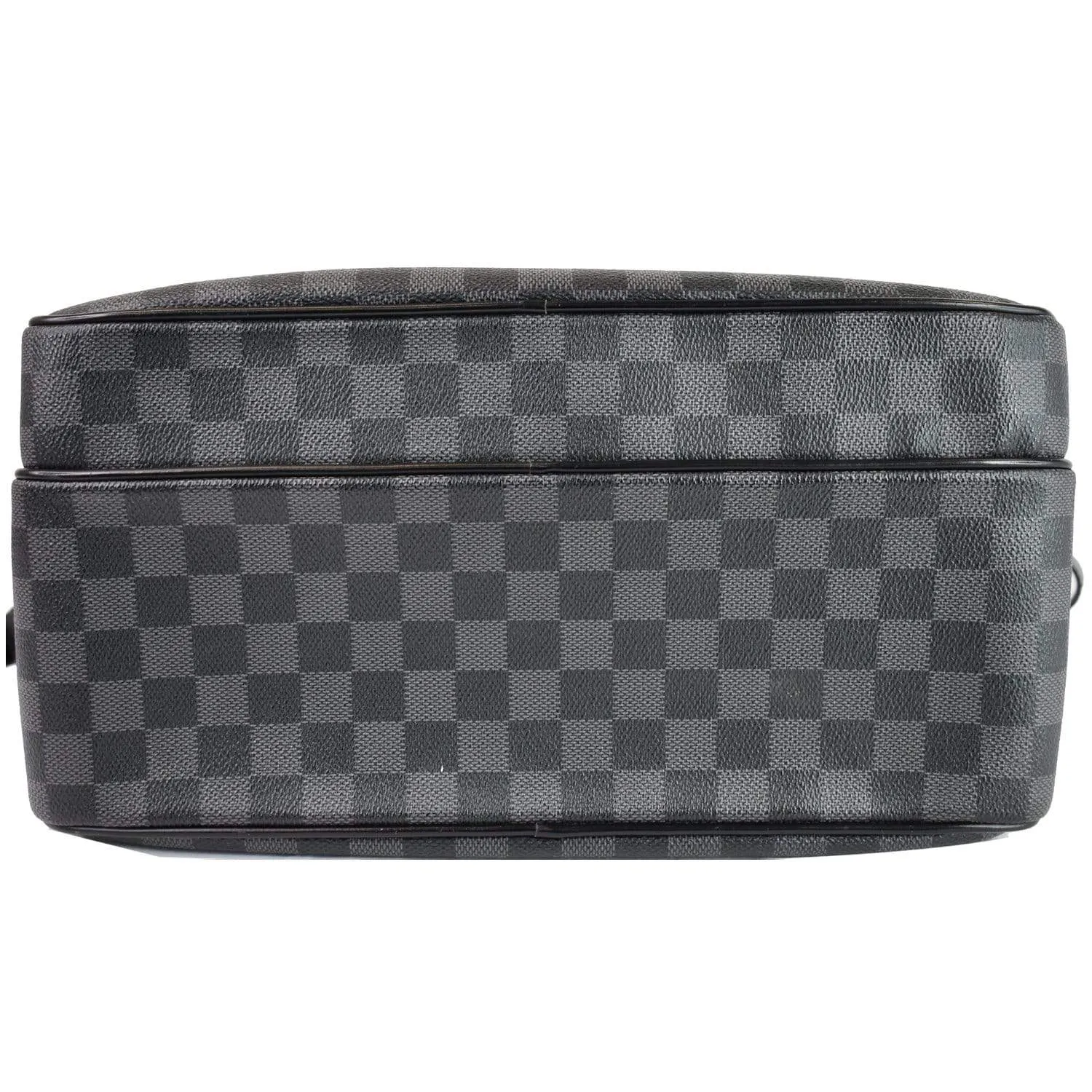 LOUIS VUITTON Sac Leoh Damier Graphite Messenger Bag Black - 20% OFF