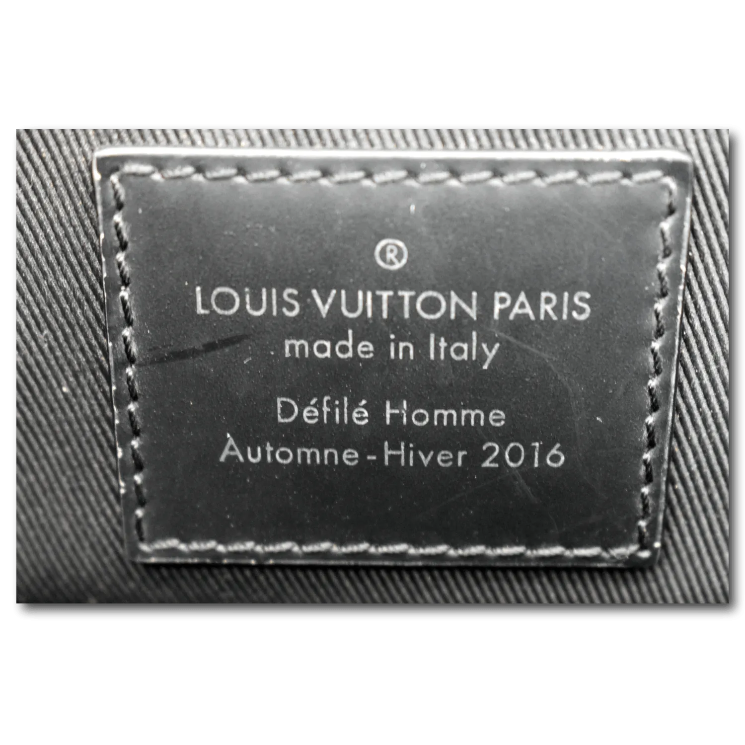 LOUIS VUITTON Voyager PM Monogram Eclipse Messenger Bag Black