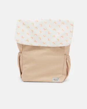 {{LoveTheArk x Mori}} Circles Waves Nude Utility 4-Way Washable Bag 2.0