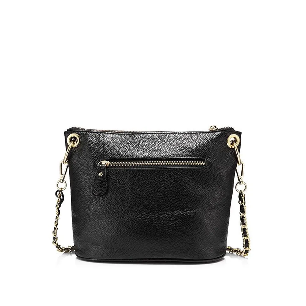 <bold>Bucket  / Tote Bag <br>Genuine-Leather