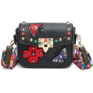 <bold>Crossbody / Shoulder Bag <br>Vegan-Leather