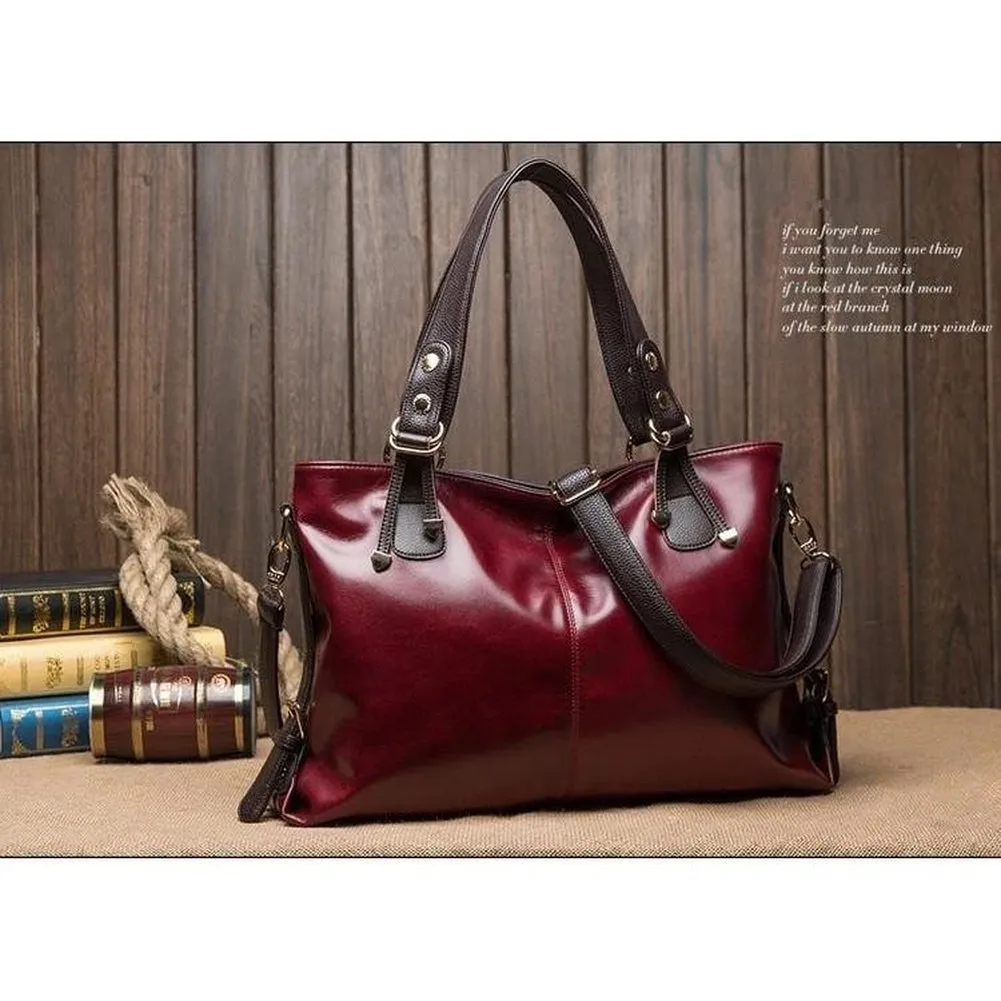 <bold>Hobo / Tote Bag <br>Genuine-Leather