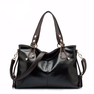 <bold>Hobo / Tote Bag <br>Genuine-Leather