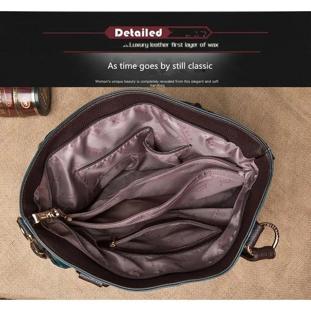 <bold>Hobo / Tote Bag <br>Genuine-Leather