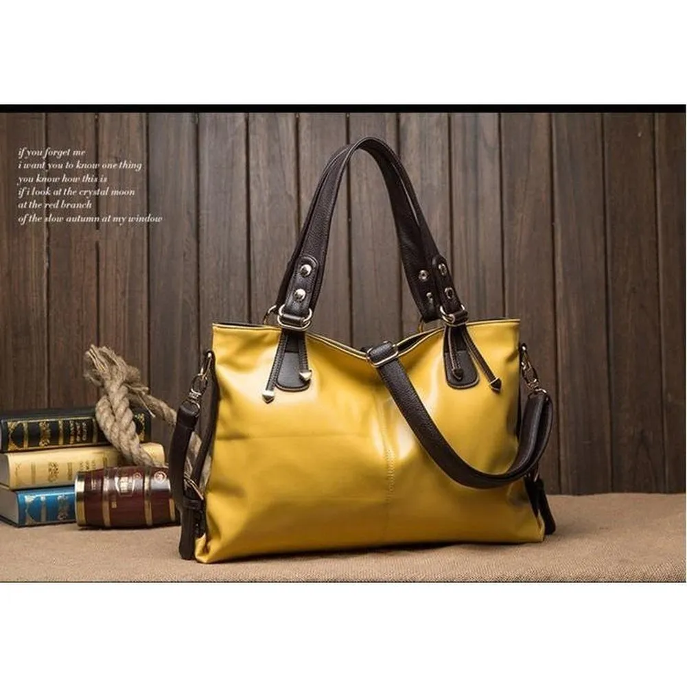 <bold>Hobo / Tote Bag <br>Genuine-Leather
