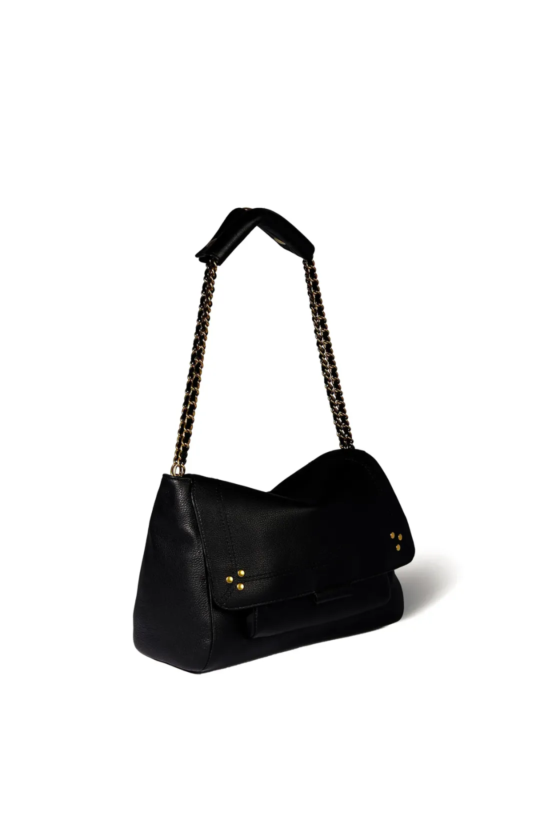 Lulu M Bag | Noir Brass