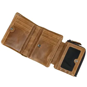 Luxury Designer Wallet for Men Card Holder Genuine Leather Purse