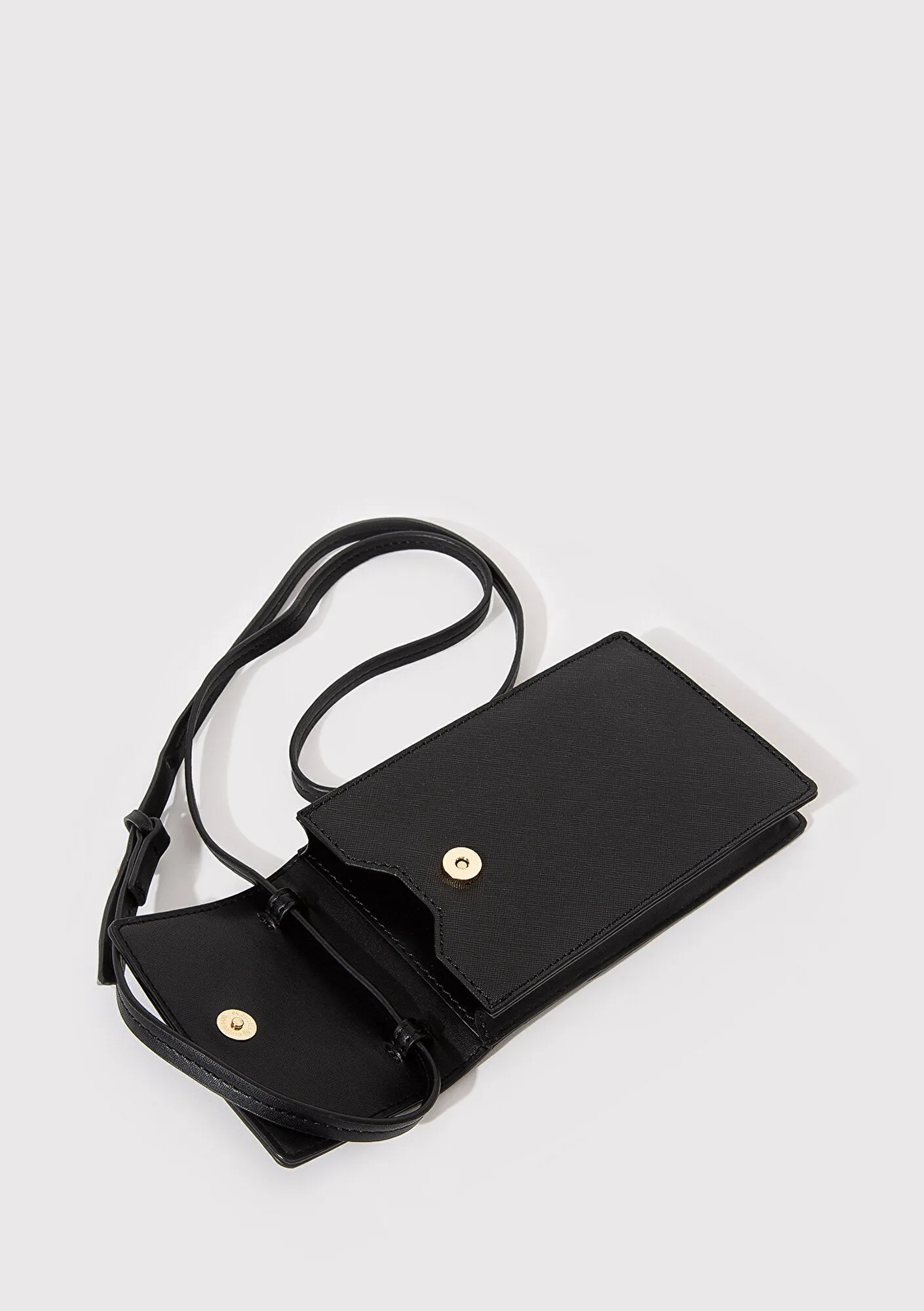 M Logo Detailed Phone Bag
