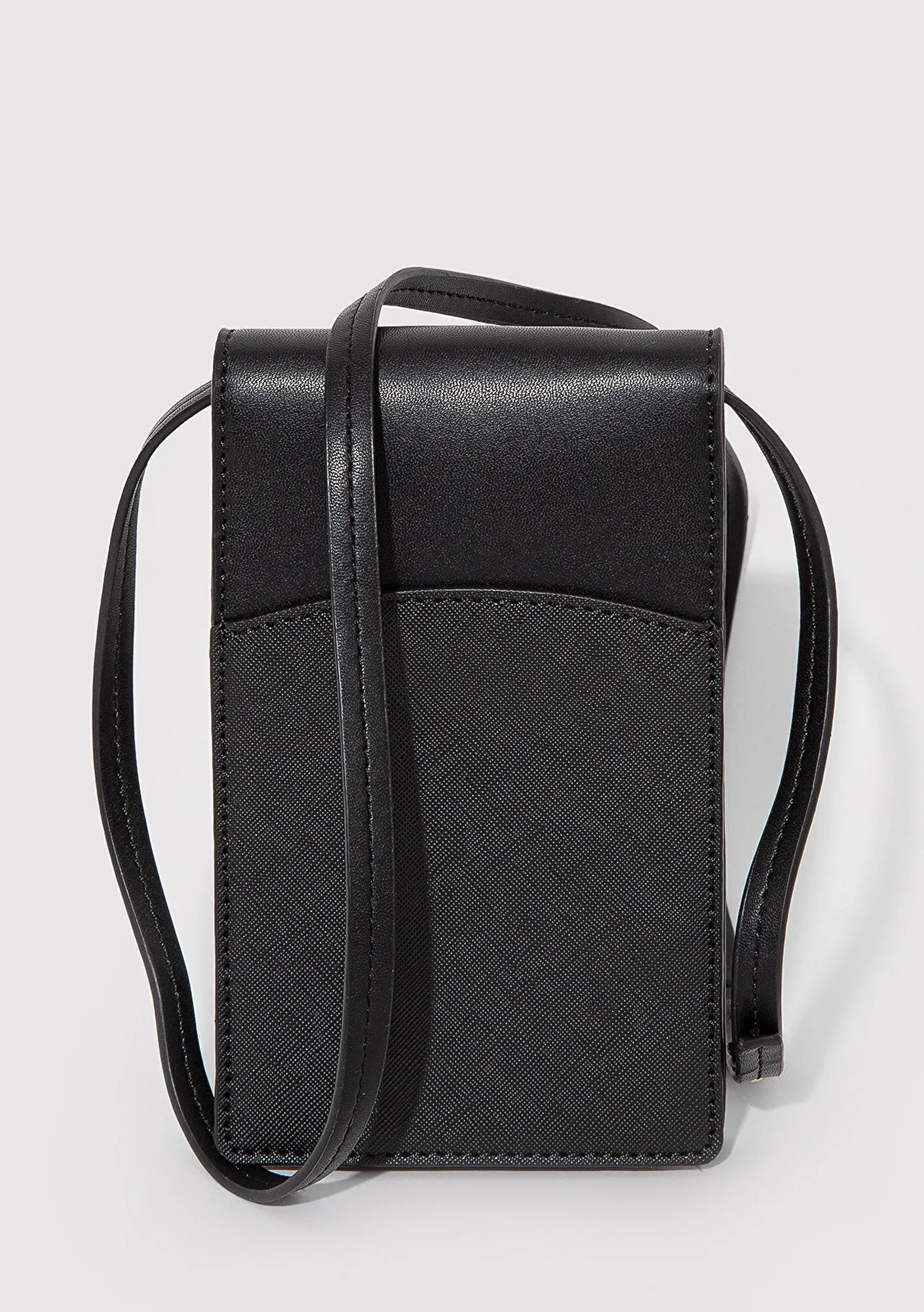 M Logo Detailed Phone Bag