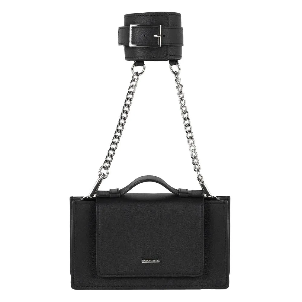 Malice Kylie Black/Silver Matt Leather