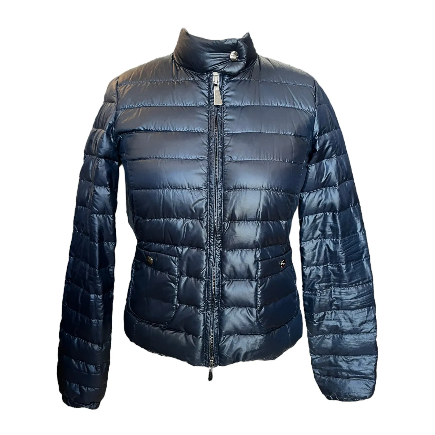 Marella Navy Puffer Jacket with Gilet