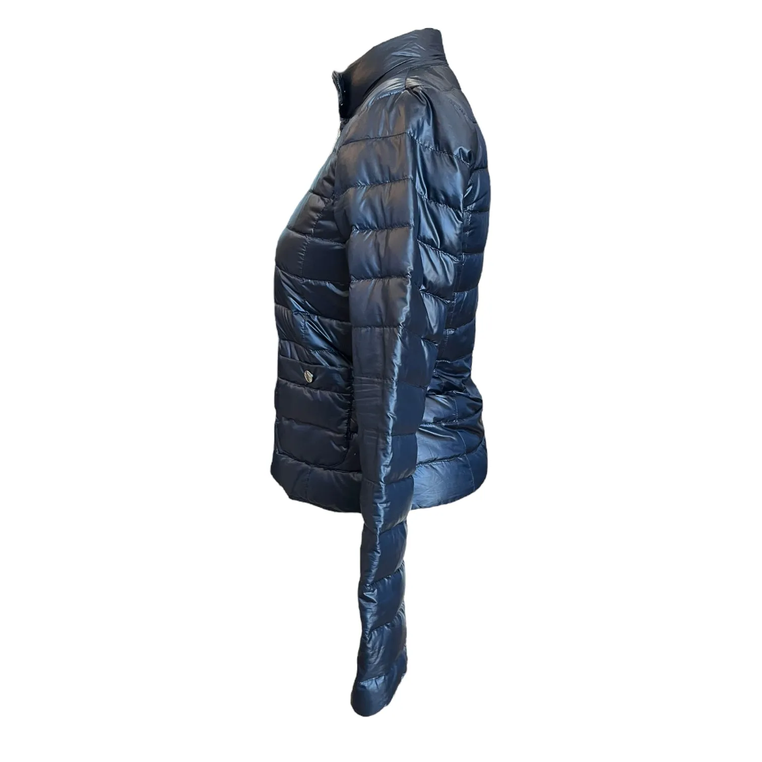 Marella Navy Puffer Jacket with Gilet