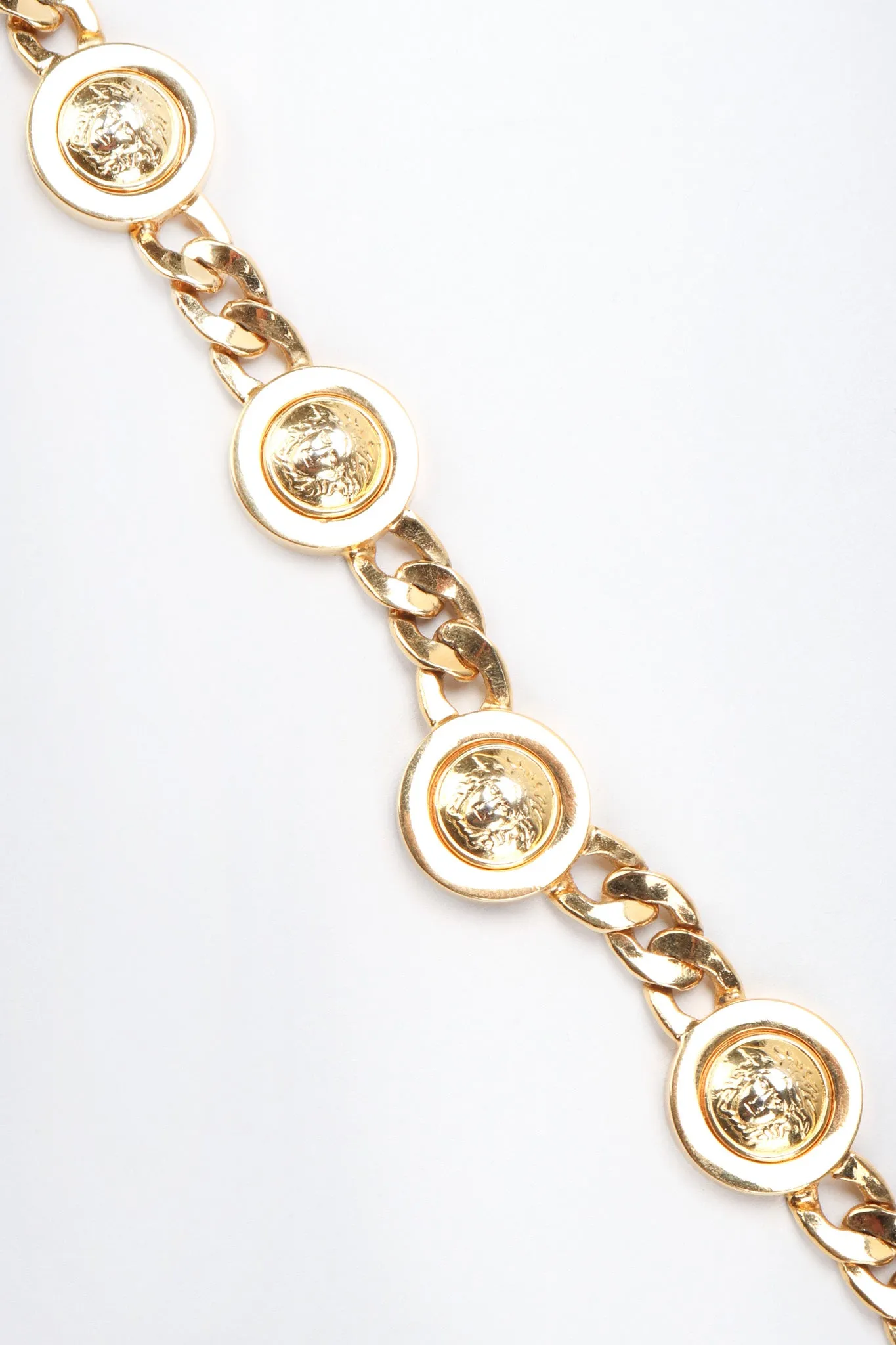 Medusa Coin Collar Necklace