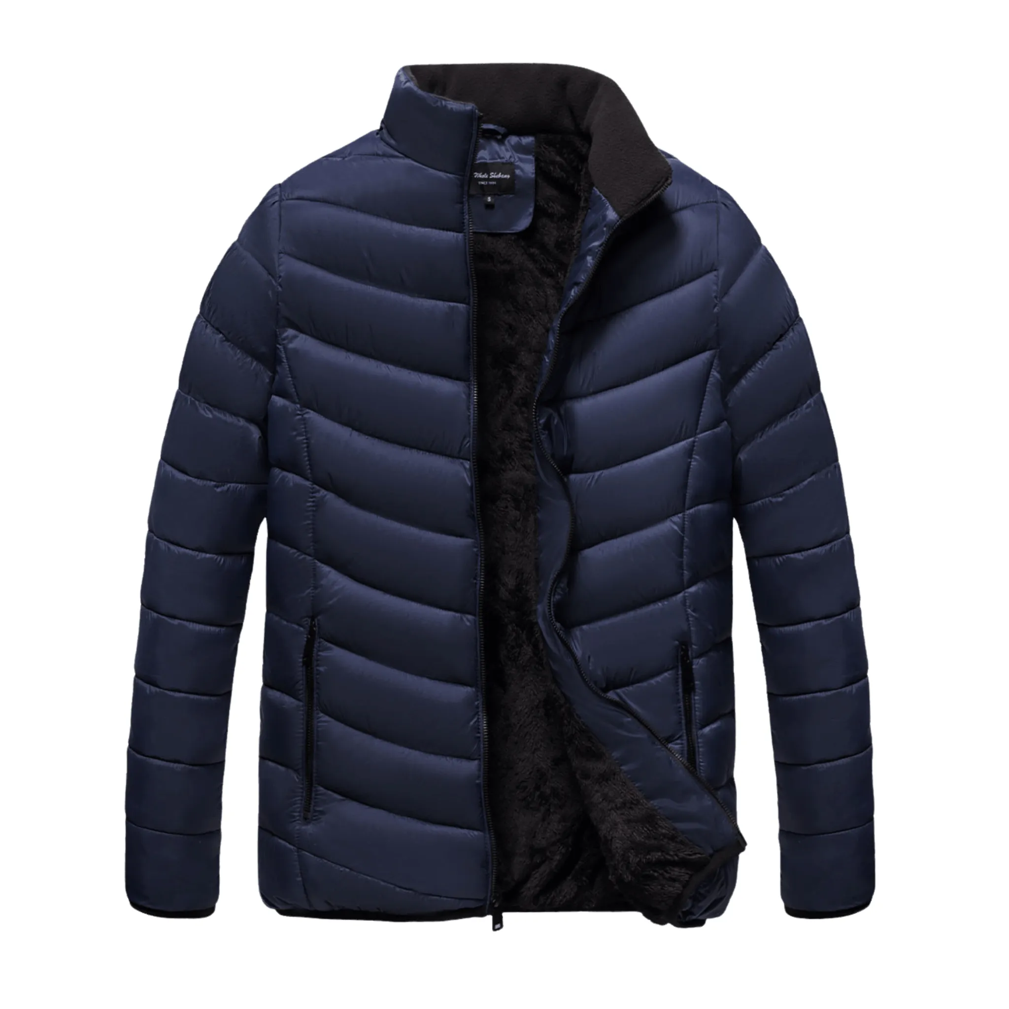 Men’s Classic Puffer Bomber Vegan Down | Warm, Cozy, & Versatile