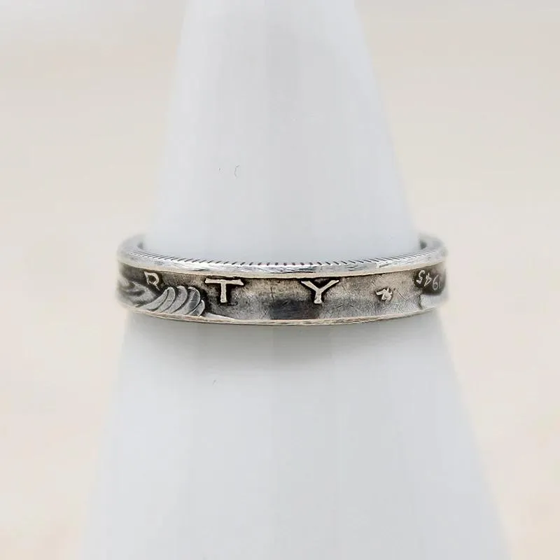 Mercury Dime "1945" Size 5 Band by Kat Clare