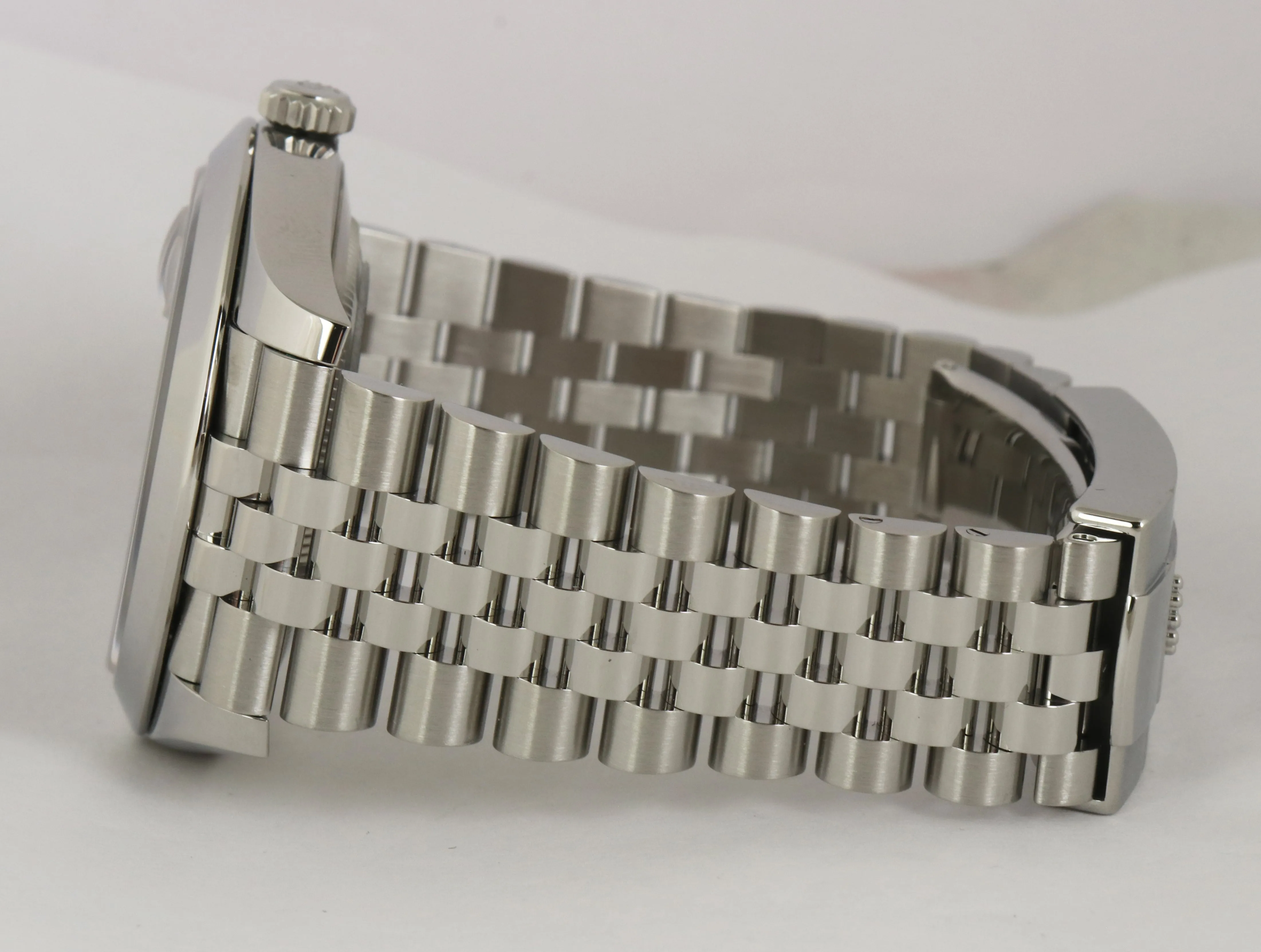 MINT 2018 Rolex DateJust 41 Rhodium 126300 Jubilee Stick 41mm Stainless Smooth