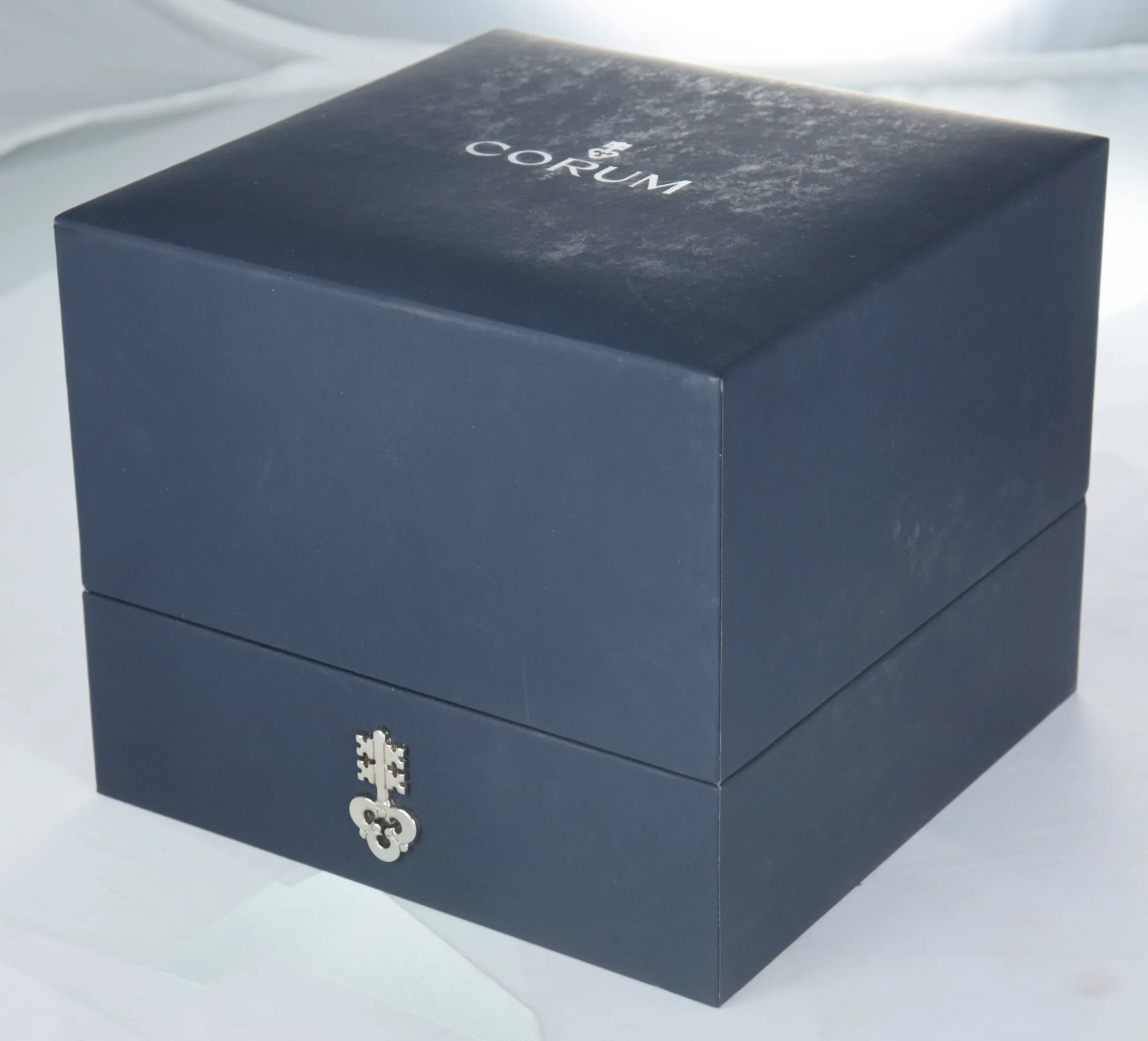 MINT Corum Admiral's Cup 40mm Black Arabic Stainless Steel 082.961.20 Mens Watch