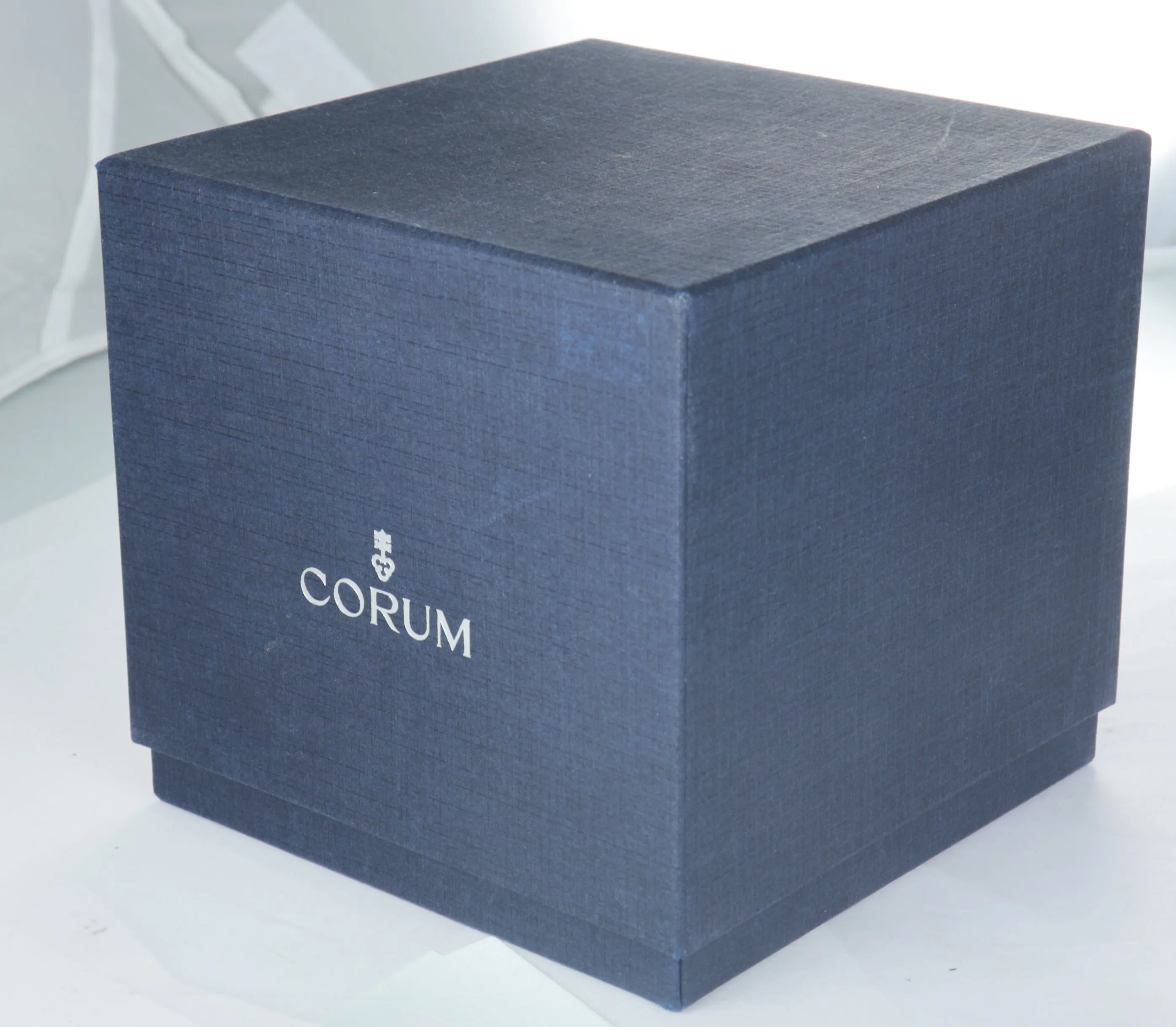 MINT Corum Admiral's Cup 40mm Black Arabic Stainless Steel 082.961.20 Mens Watch