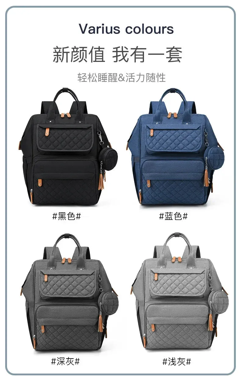 Multi-Compartment Mommy Backpack