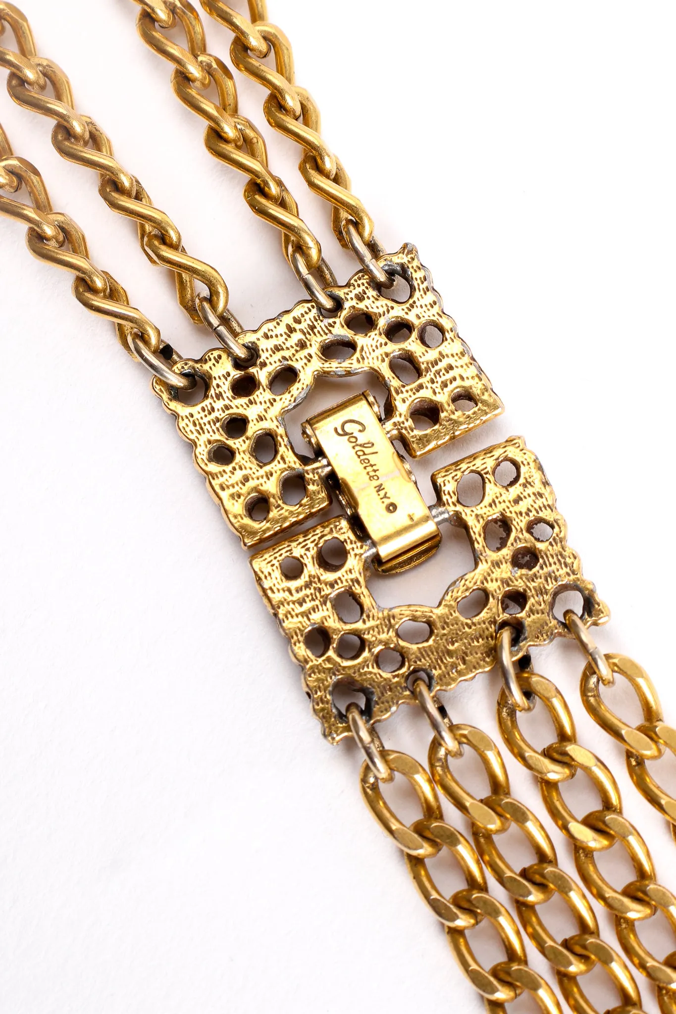 Multi-Strand Layered Coin Necklace II