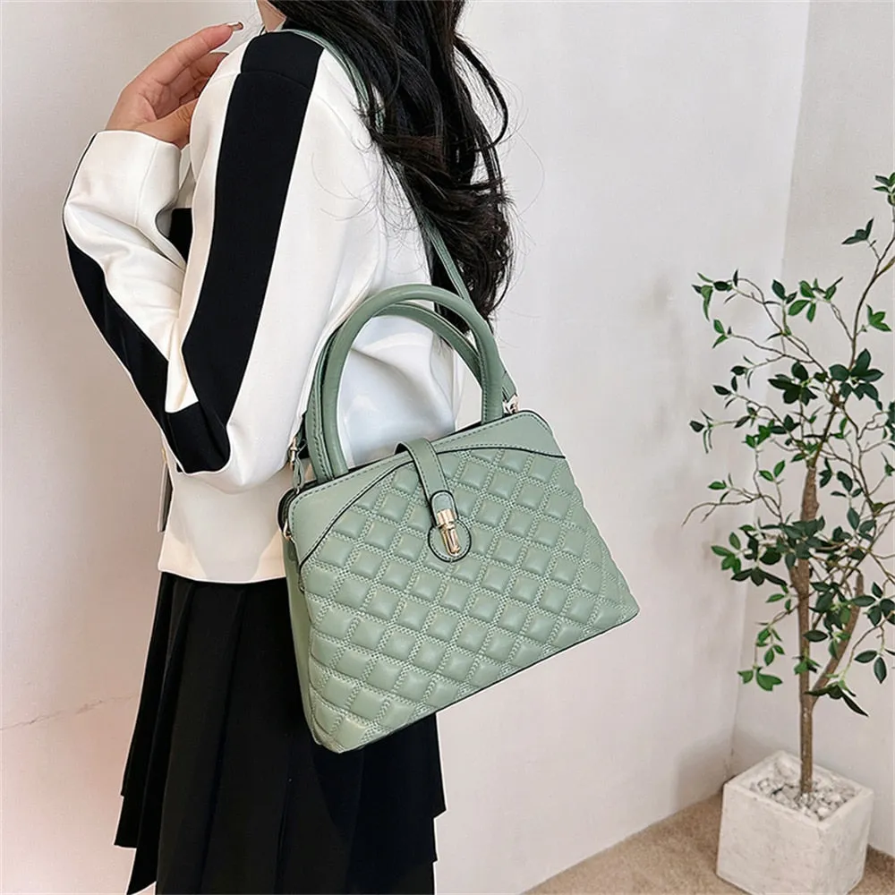 Multifunctional High-Quality Leather Handbag