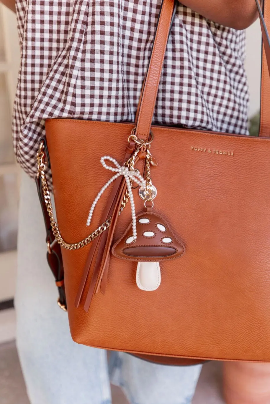 Mushroom Bag Charm