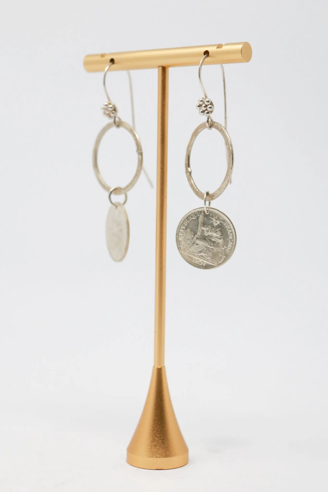 Mya Lambrecht Indochine Coin Earrings