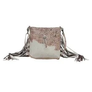 Myra Bag Smokey West Leather & Hairon Bag