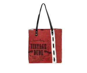 Myra Bag Western Vintage Tote Bag
