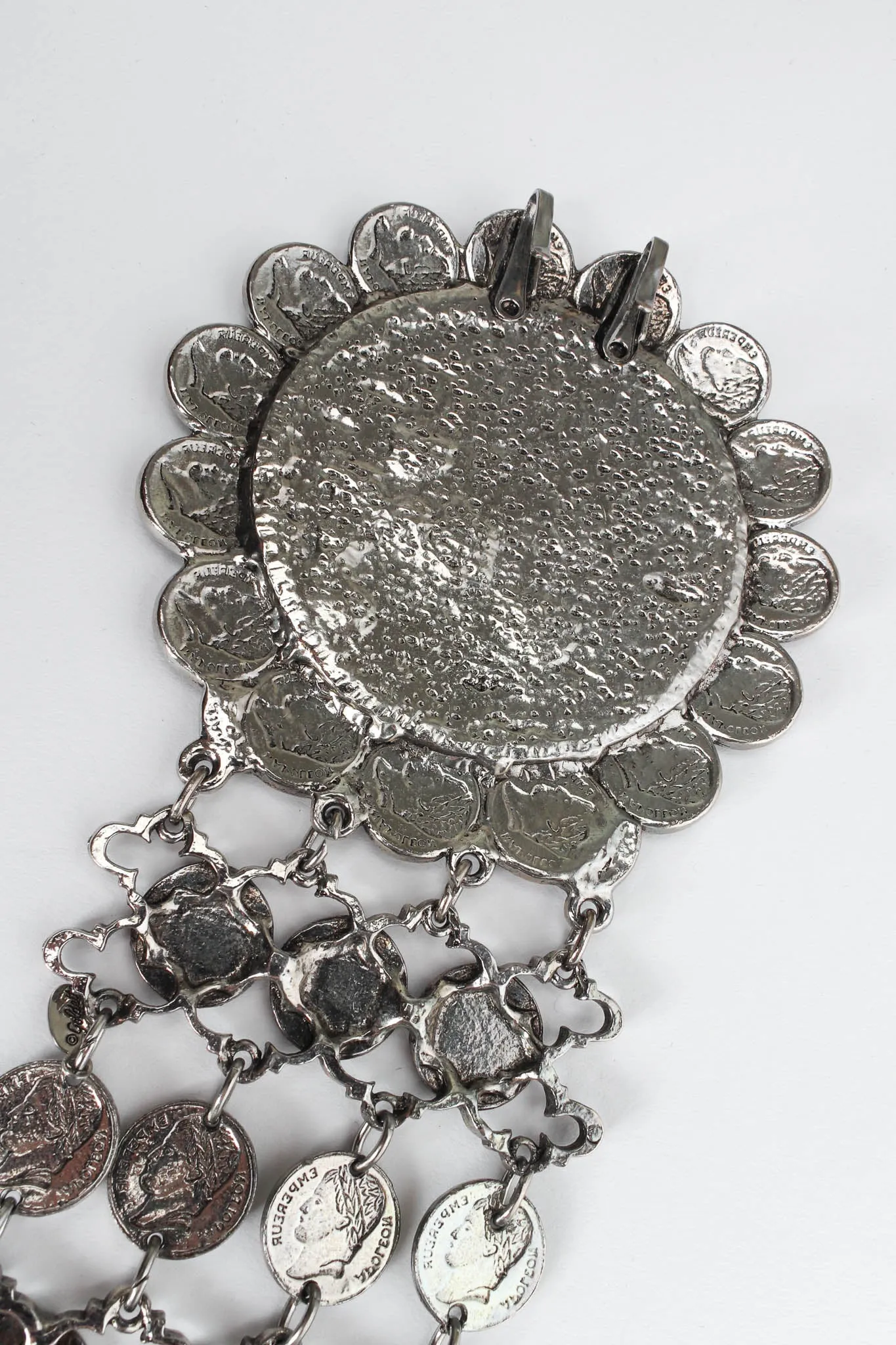 Napoleon Coin Horse Chariot Metal Belt