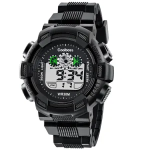 New 2018 Sport Student Children Watch Kids Watches Boys Girls Clock Child LED Digital Electronic Wrist Watch for Boy Girl Gift