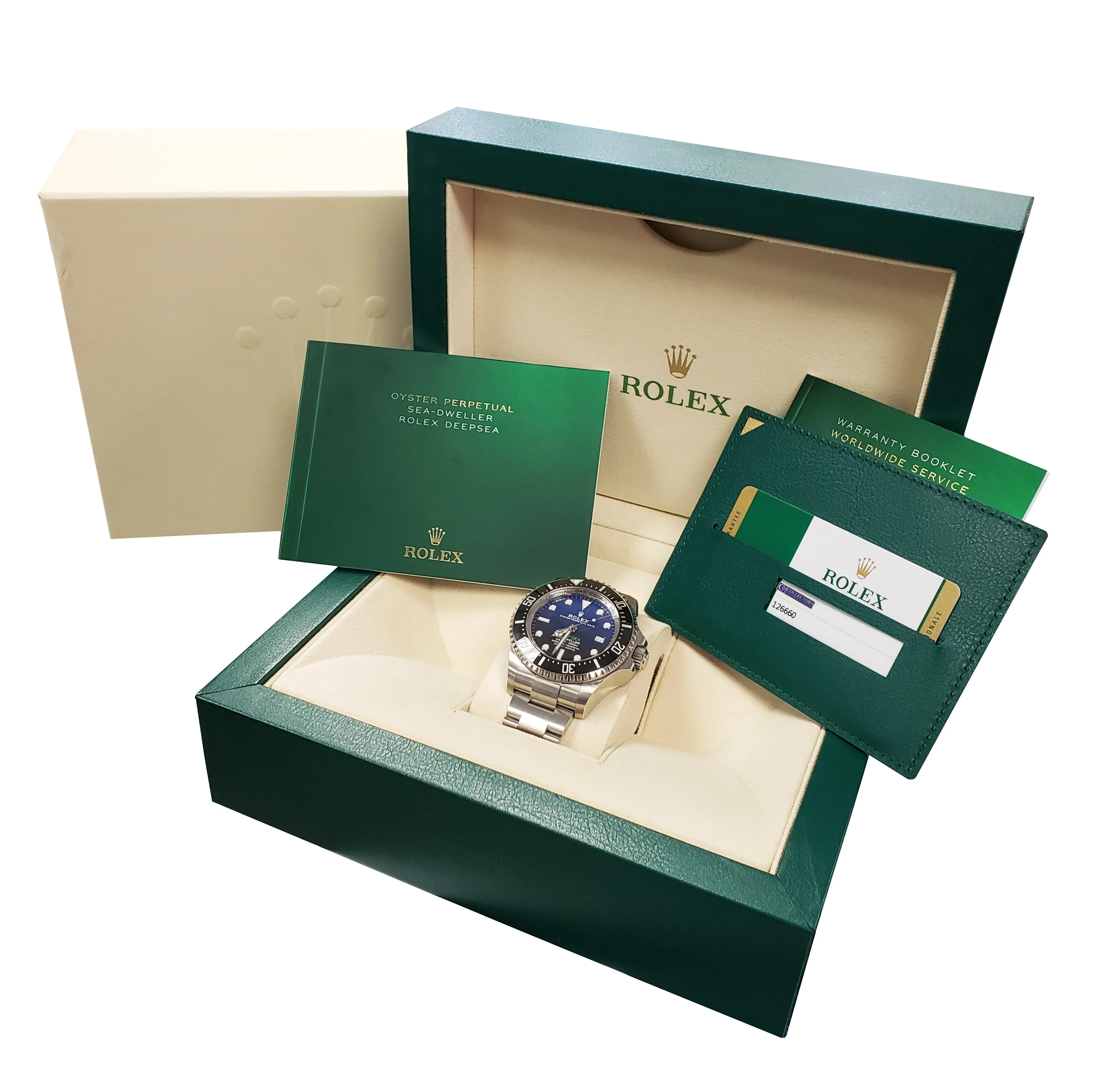 NEW 2019 Rolex Sea-Dweller Deepsea 'James Cameron' Blue 126660 44mm Dive Watch