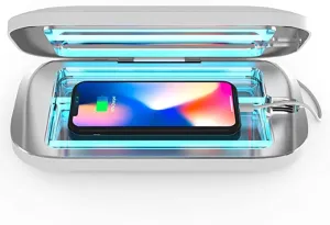New in box! PhoneSoap Pro UV Smartphone Sanitizer & Universal Charger | Patented & Clinically Proven UV Light Disinfector | White! Retails $156 