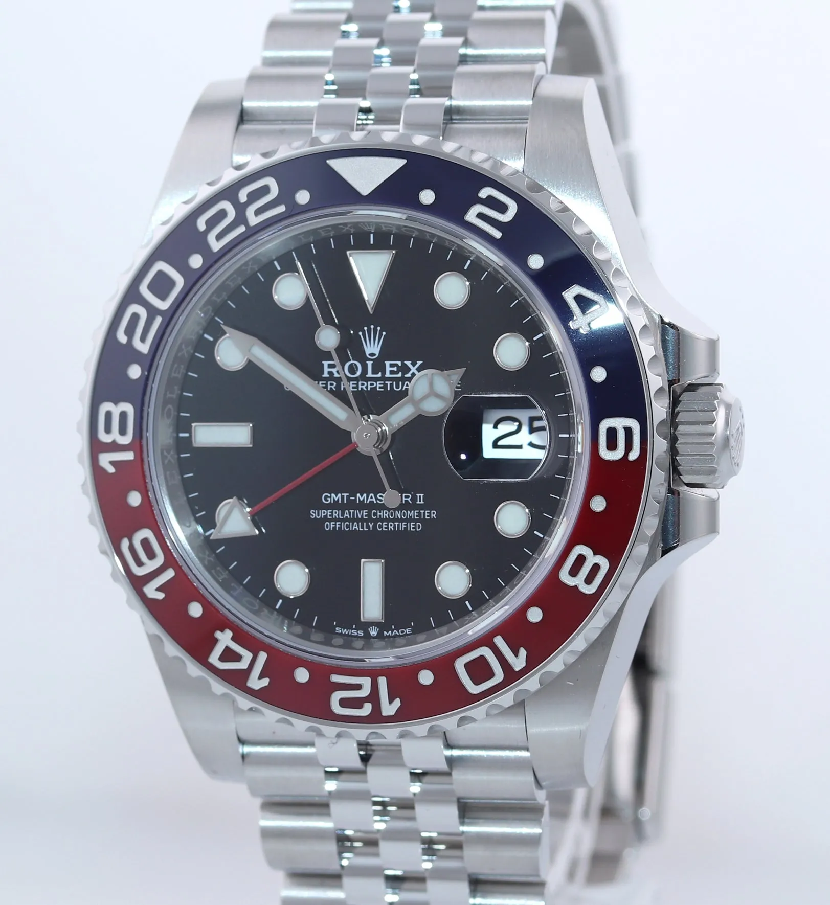 NEW PAPERS 2020 Rolex GMT Master PEPSI Blue Ceramic 126710 Watch Box