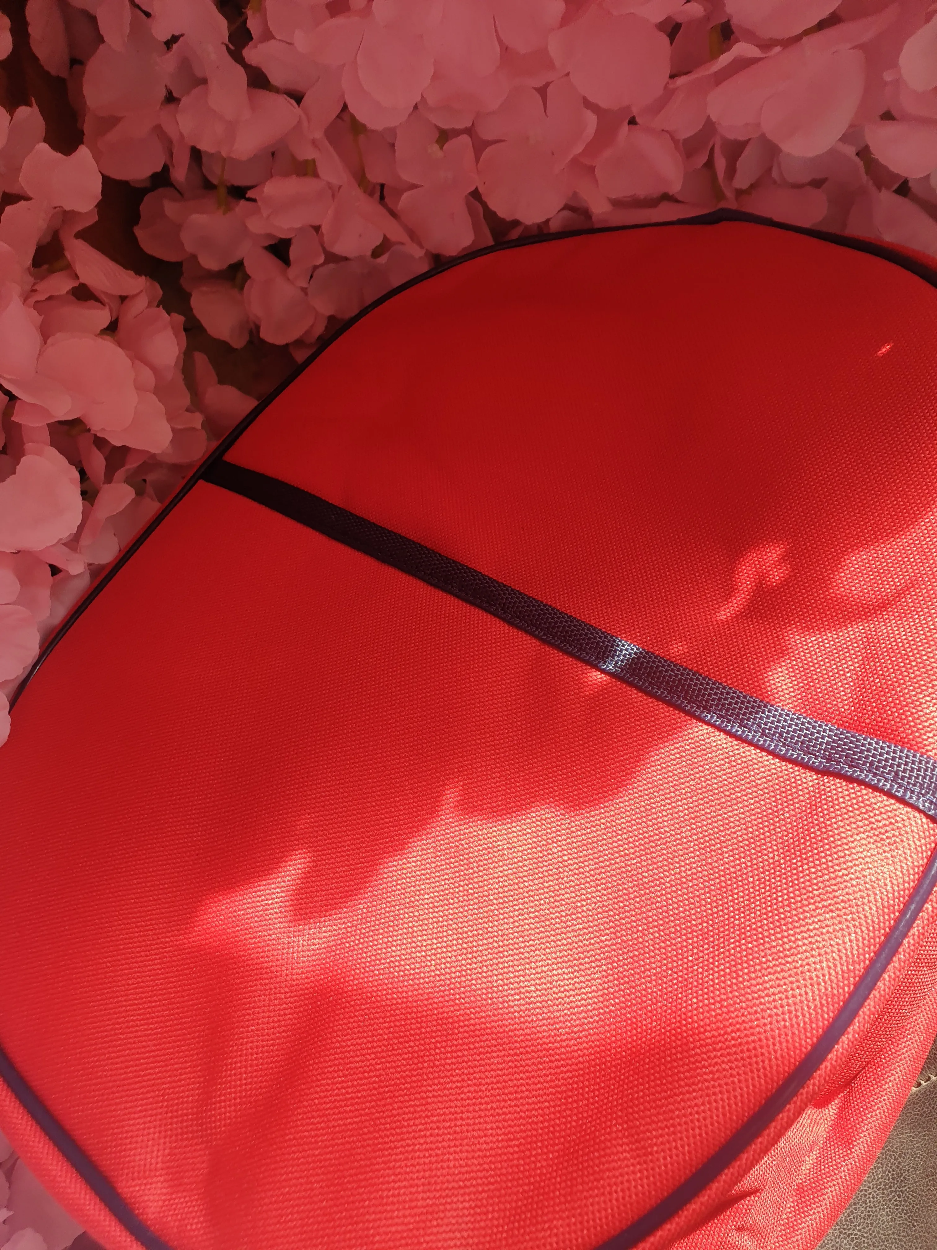New red rhinegold hat bags