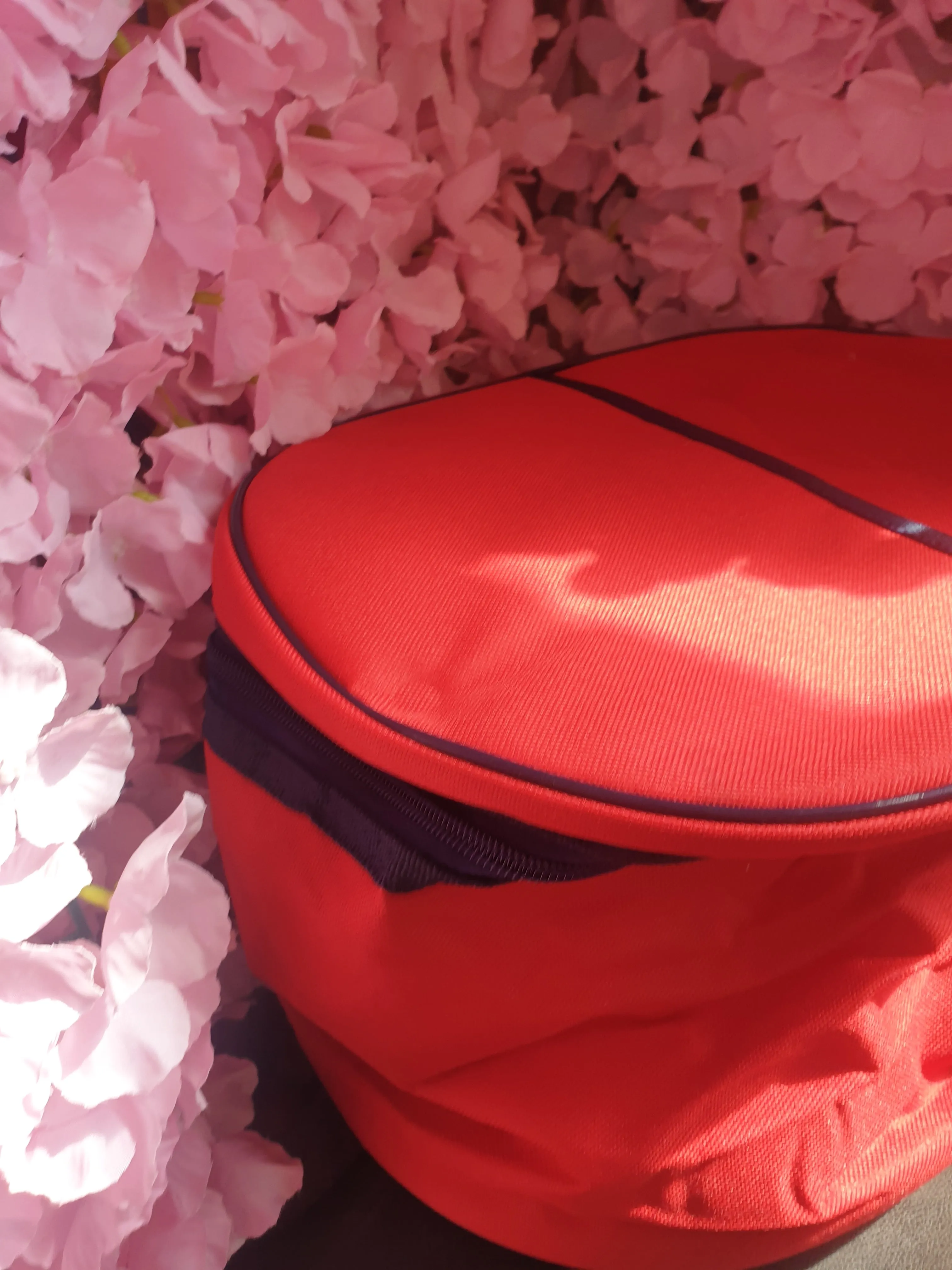 New red rhinegold hat bags