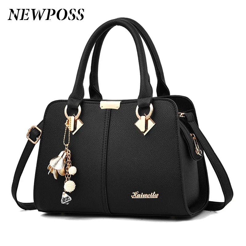 Newposs Luxury 3-IN-1 Designer Leather Shoulder Handbags