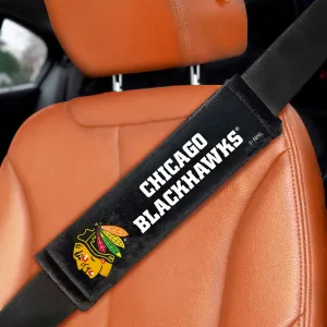 NHL - Chicago Blackhawks Embroidered Seatbelt Pad - Pair