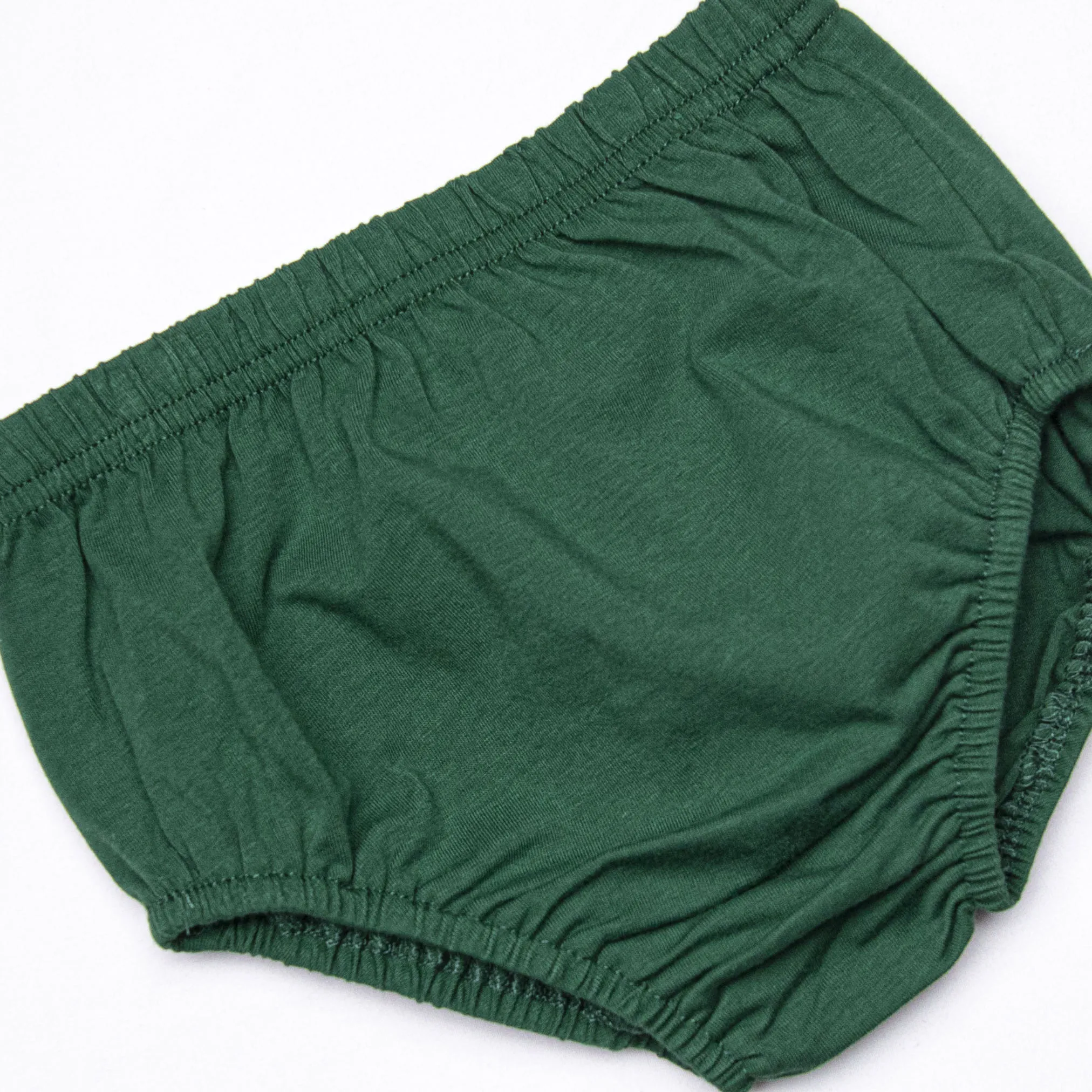 Noah Diaper Set, Hunter Green Stripe