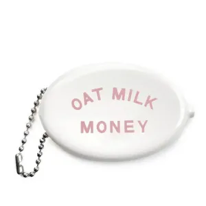 Oat Milk Money Coin Pouch