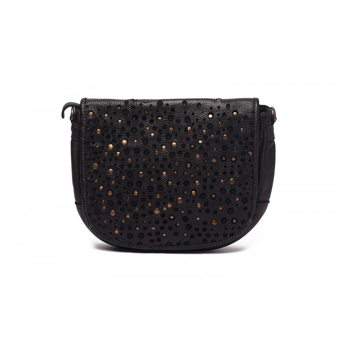 Oran Lainie Leather Laser Studded Bag  ORRH2517