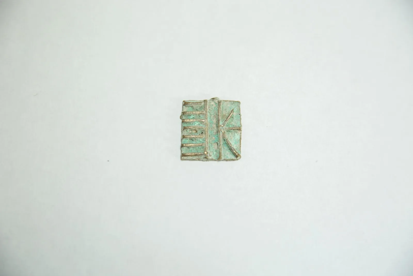 Oxidized Small Vintage Bronze Coins