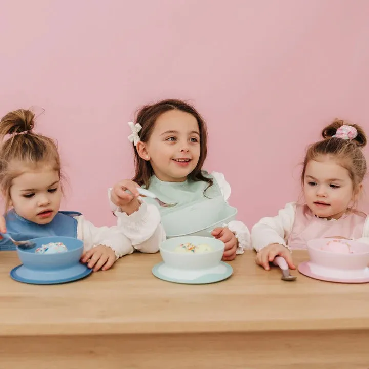 OXO Tot Roll-Up Bib - Blossom