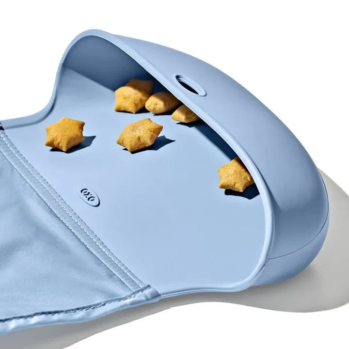 OXO Tot Roll-Up Bib - Dusk