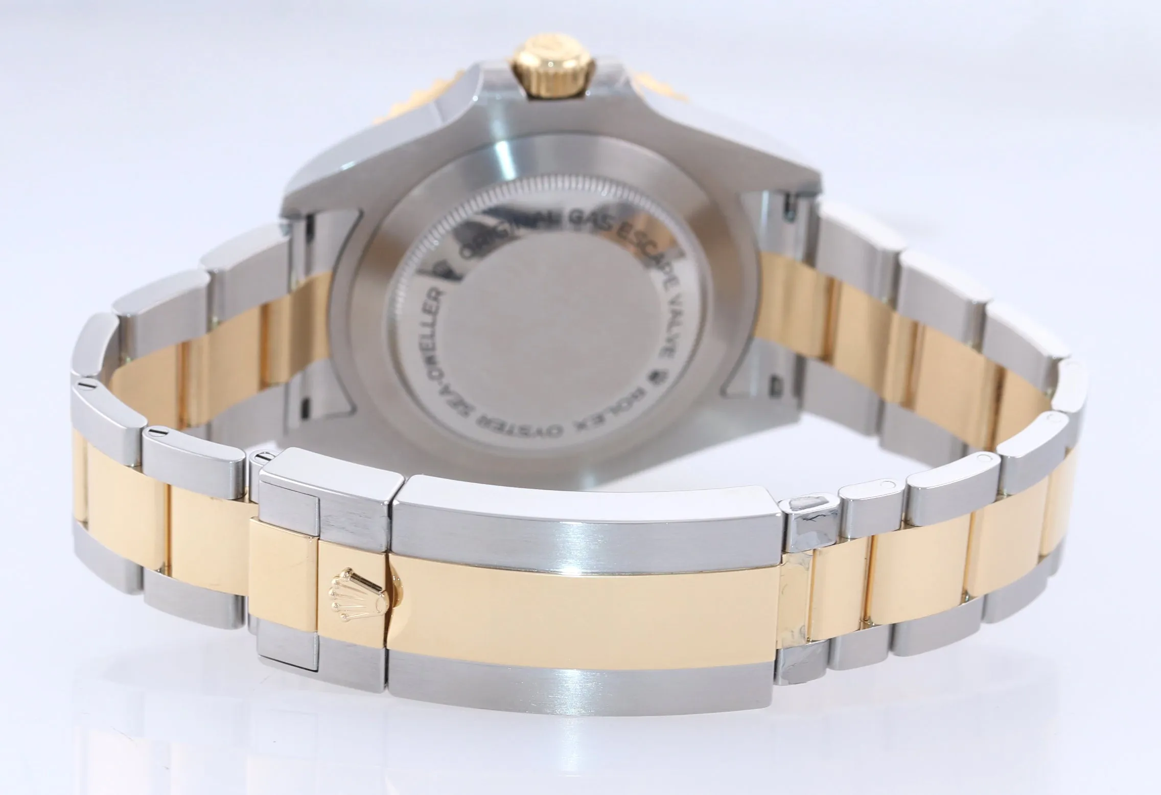 PAPERS MINT 2019 Rolex Sea-Dweller 43mm Two-Tone 18k Yellow Gold Watch 126603