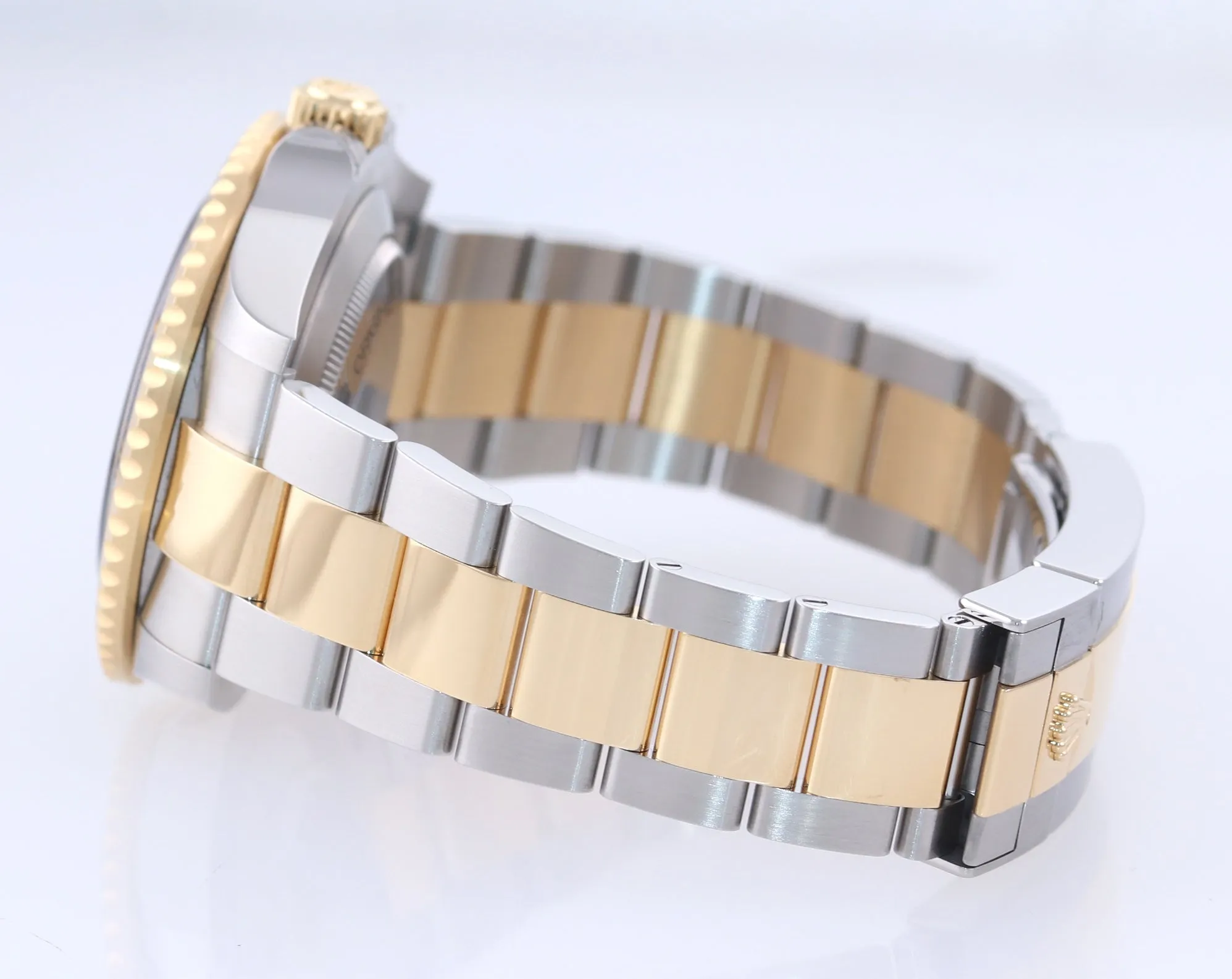 PAPERS MINT 2019 Rolex Sea-Dweller 43mm Two-Tone 18k Yellow Gold Watch 126603